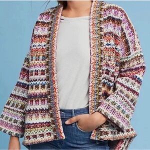 Anthropologie/dRA Los Angeles Knit Kimono Cardigan, Size Small, EUC